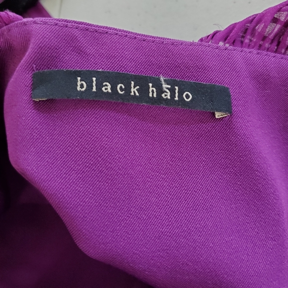 HOMECOMING ⭐️Black Halo Mini Dress Purple - Picture 11 of 12